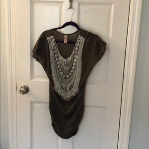 Gray tunic